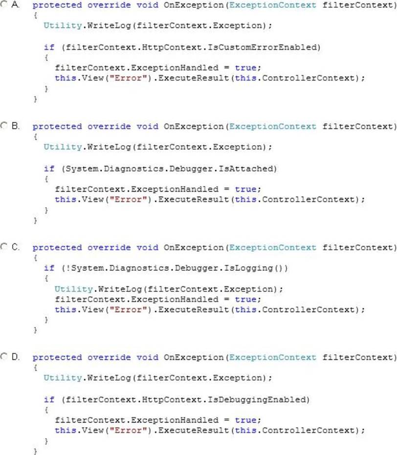 Exam 70 486 developing asp net mvc web applications certification